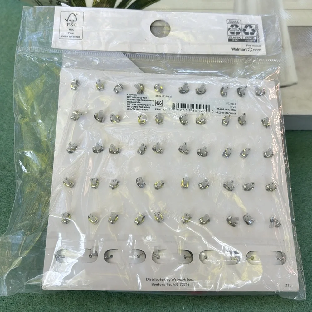 NWT Wonder Nation 30 pc Colorful Silver Pierced Earrings Set Floral Emoji Heart